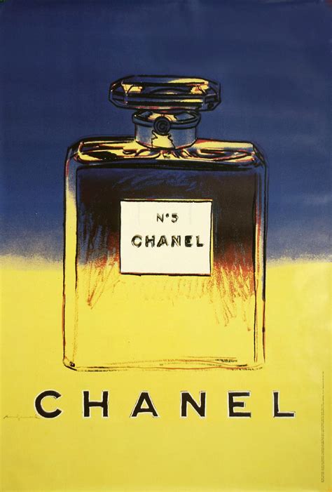 warhol chanel|chanel perfume no 5 drawing.